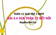 Bài 4.4 SGK Toán 12 tập 2 Kết nối tri thức